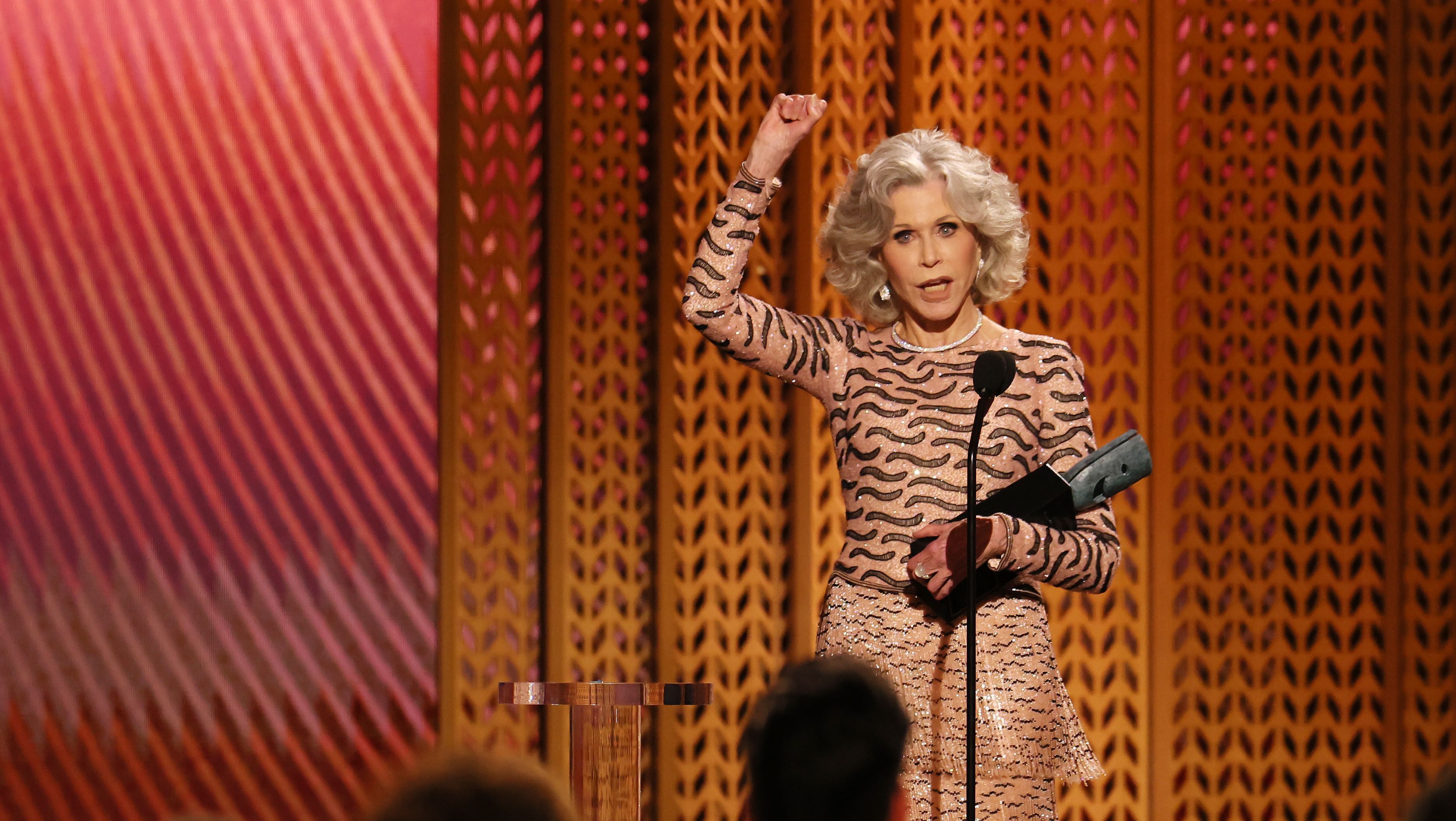 Jane Fonda na 31ª edição do SAG Awards