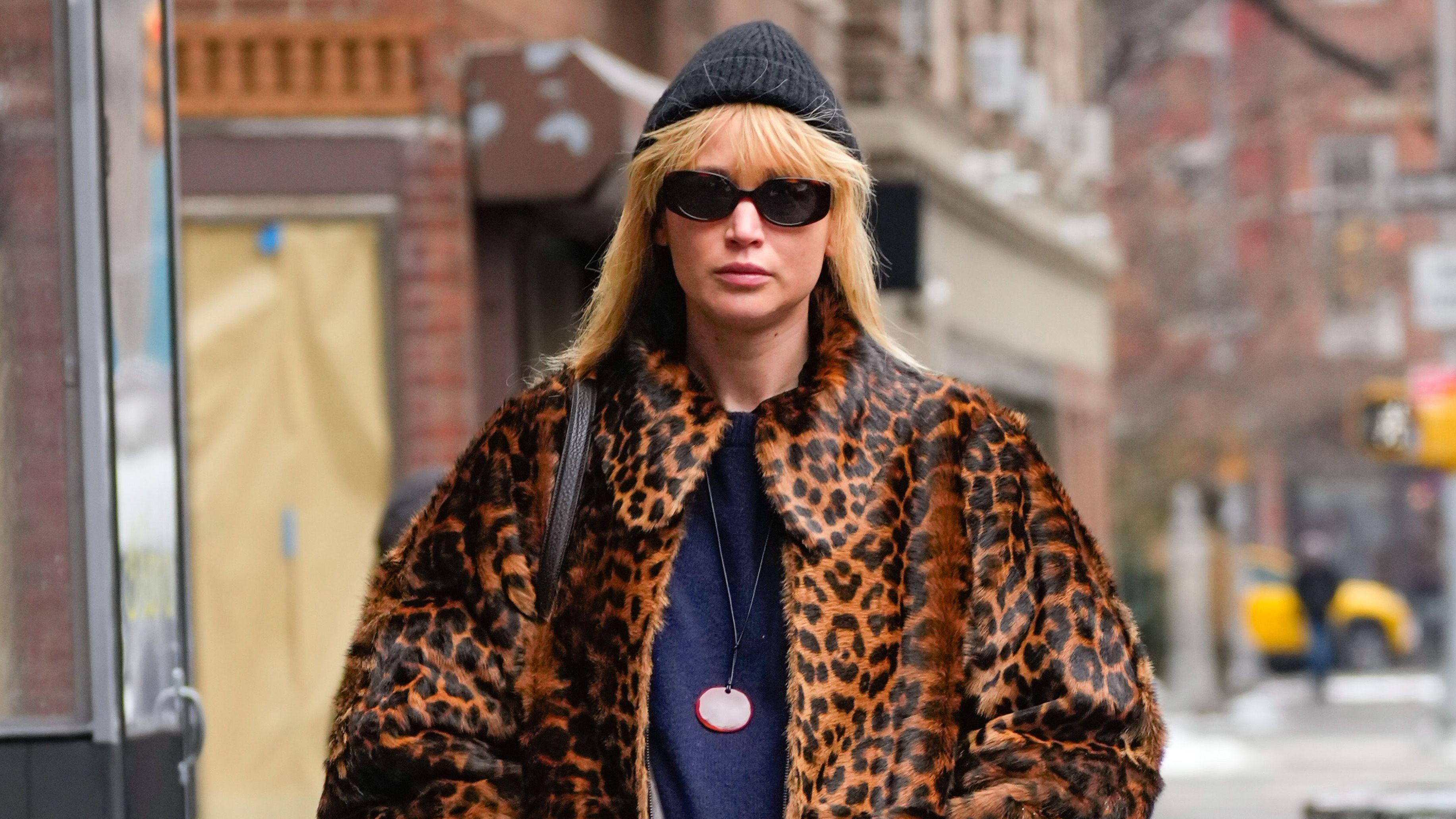Jennifer Lawrence em Nova York, nos Estados Unidos