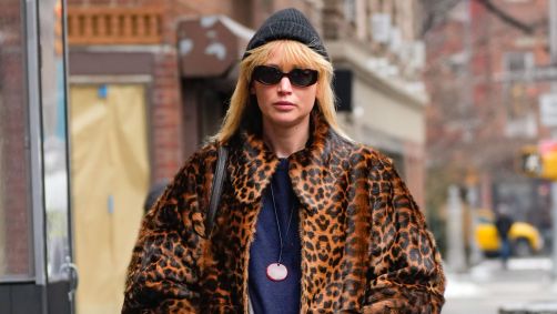 Jennifer Lawrence em Nova York, nos Estados Unidos