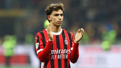 João Félix em ação pelo Milan