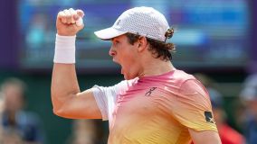 João Fonseca está em ação no Miami Open