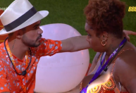 "Se você imunizar ela, eu vou em cima de você", diz João Pedro para Camilla