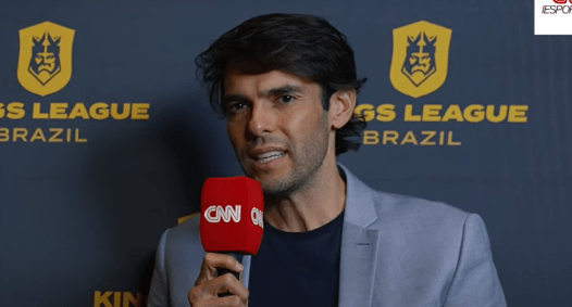Kaká, presidente da Kings League Brazil, em entrevista exclusiva à CNN