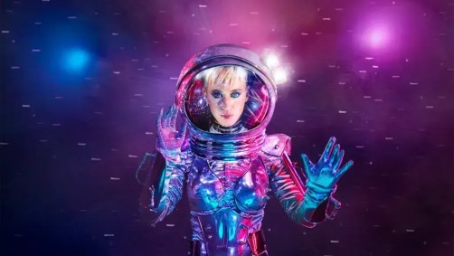 Katy Perry na divulgação do VMA 2017