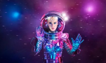 Katy Perry na divulgação do VMA 2017