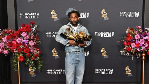 Kendrick Lamar levou quatro prêmios no Grammy Awards 2025