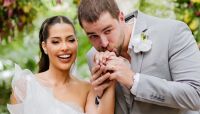 Ex-BBB Laís Caldas abre álbum de fotos de casamento com Gustavo; veja