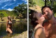 Larissa Manoela compartilha fotos de viagem romântica com o marido; veja