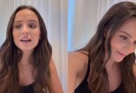 Larissa Manoela aparece praticando inglês em aula: "Desenferrujando"