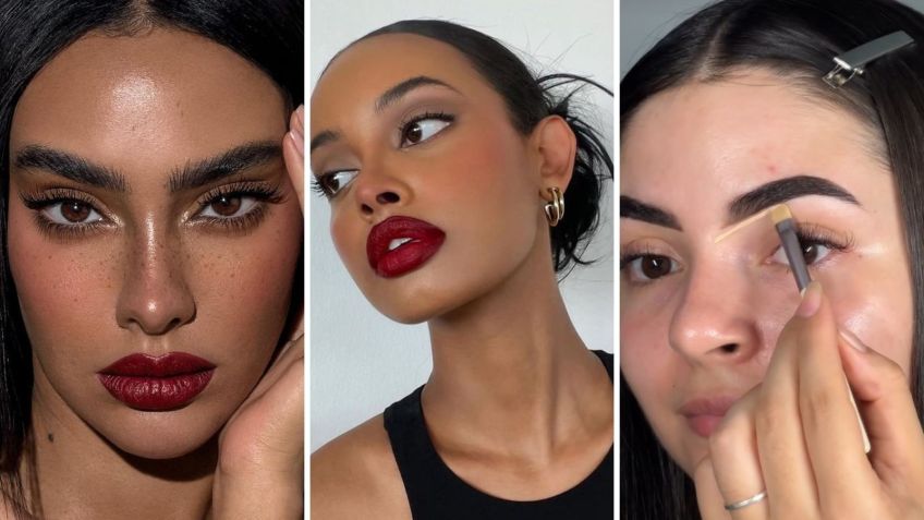 Tendência "latina makeup" ganha destaque nas redes sociais • Reprodução/Pinterest/TikTok