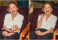Aos 97 anos, Laura Cardoso faz aparição rara em pré-estreia de filme