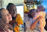 Leandra Leal abre álbum de fotos com os filhos nas férias; veja