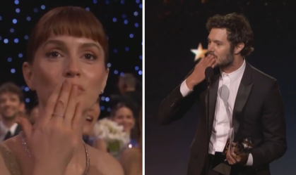 Web celebra romance de Adam Brody e Leighton Meester: "Acredito no amor"