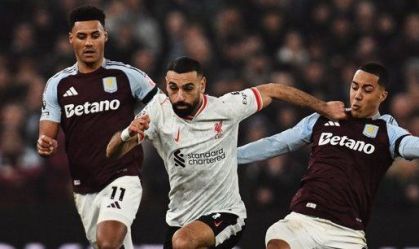 Aston Villa e Liverpool empataram por 2 a 2