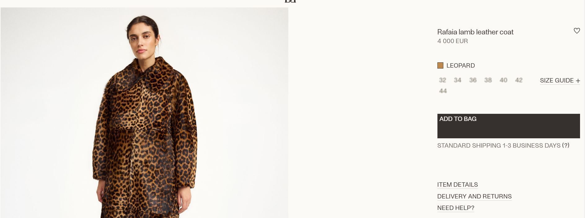 Casaco animal print usado por Jennifer Lawrence custa cerca de R$ 24 mil • Reprodução/