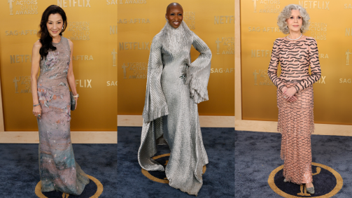 Famosos no tapete vermelho do SAG Awards 2025