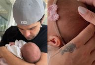 Luan Santana posta foto inédita com a filha; confira
