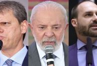 Atlas: Lula lidera em cenários de 1º turno com Tarcísio e Eduardo Bolsonaro