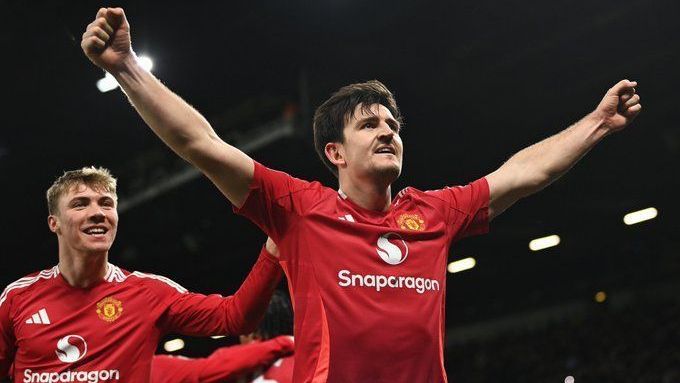Manchester United eliminou o Leicester com gol de Harry Maguire