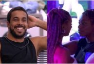 No BBB 25, Maike se choca com beijo de Aline e Thamiris: "Trisal?"