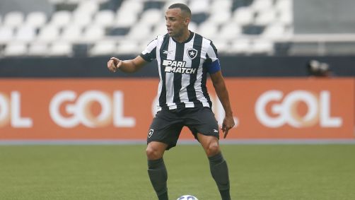 Marçal em jogo do Botafogo