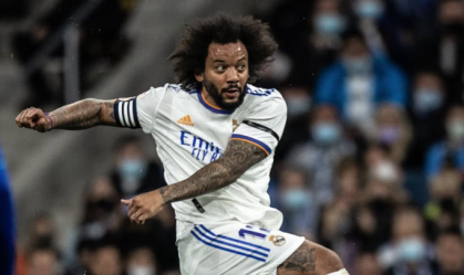 Marcelo durante passagem pelo Real Madrid