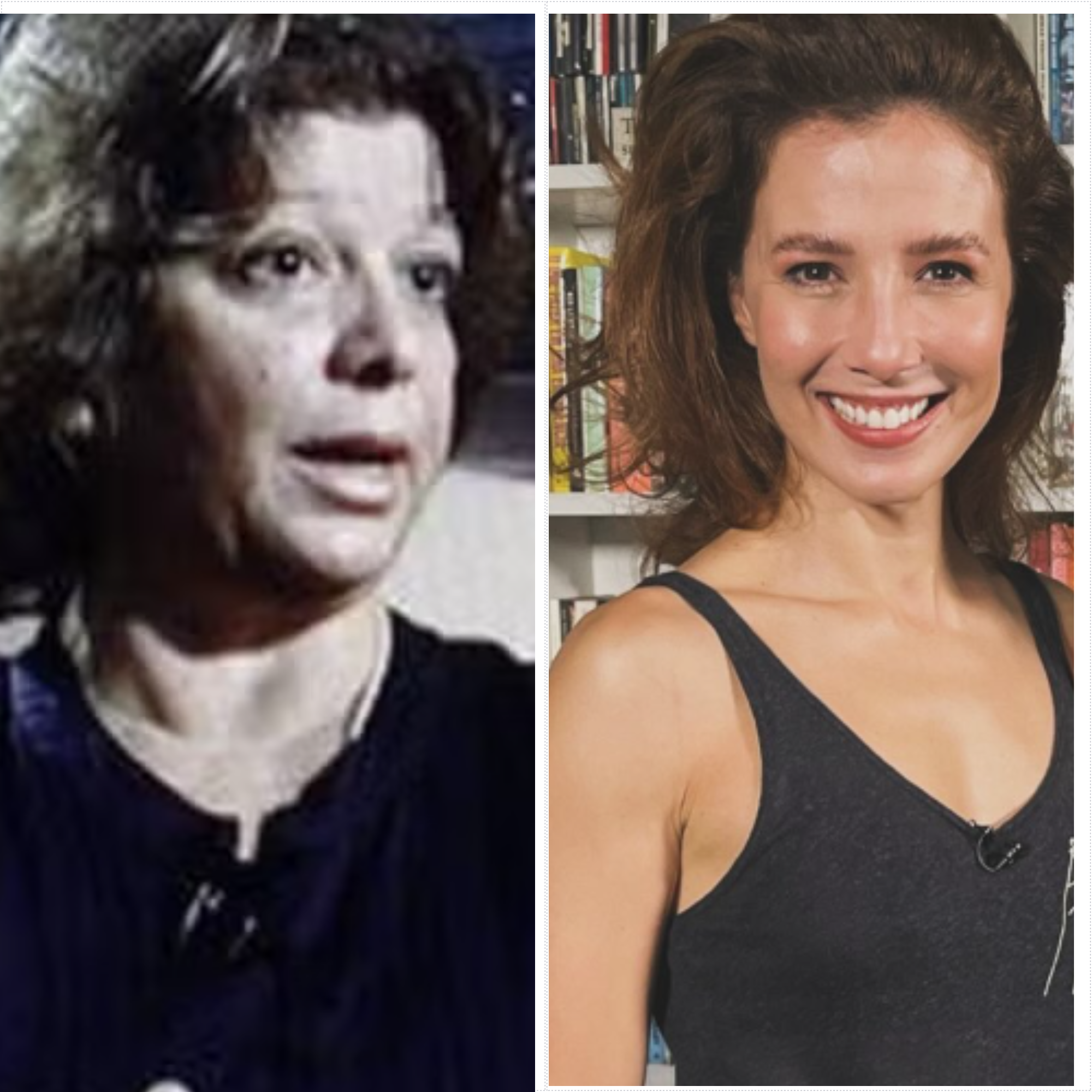 Eliana Paiva e Marjorie Estiano • Reprodução