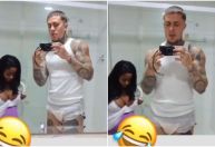 Mulher de MC Daniel rebate críticas após cantor posar usando fralda