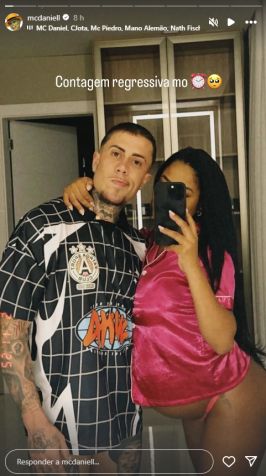 MC Daniel e Lorena Maria esperam o primeiro filho do casal • Instagram/MC Daniel