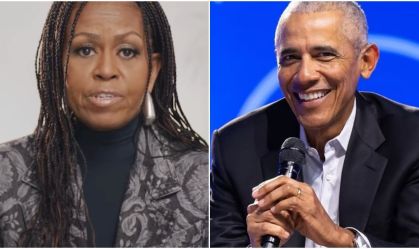 Michelle Obama aparece em vídeo pela 1ª vez após polêmica com Barack Obama