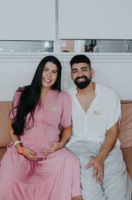 Kadu é o terceiro filho de Beatriz, o segundo com o cantor Dilsinho