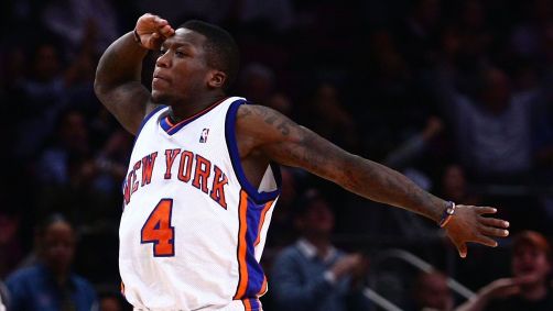 Nate Robinson em ação pelo New York Knicks