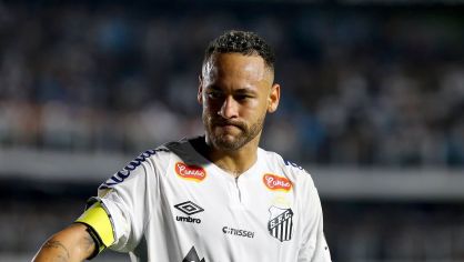 Neymar não está confirmado para o jogo contra o Novorizontino, no domingo (9)