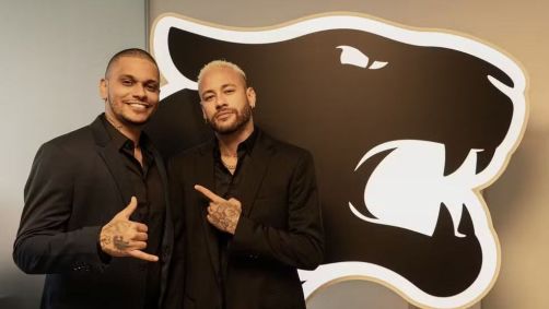 Neymar e amigo Cris Guedes celebram parceria