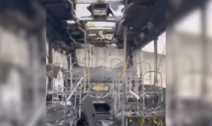 Queda de avião em SP: veja como ficou ônibus atingido