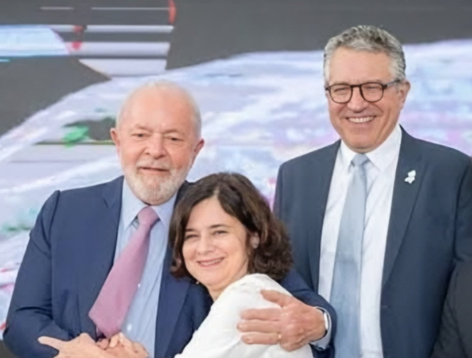 Lula, Nísia e Alexandre Padilha