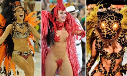 Relembre a trajetória de Paolla Oliveira no Carnaval do Rio de Janeiro