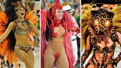 Relembre a trajetória de Paolla Oliveira no Carnaval do Rio de Janeiro