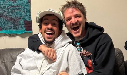 Pedro Pascal compartilha fotos ao lado de Bad Bunny; veja