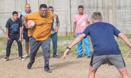 Presidiários argentinos jogam rugby para iniciar ressocialização