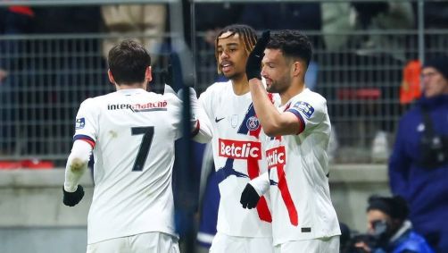 PSG se classificou para as quartas da Copa da França