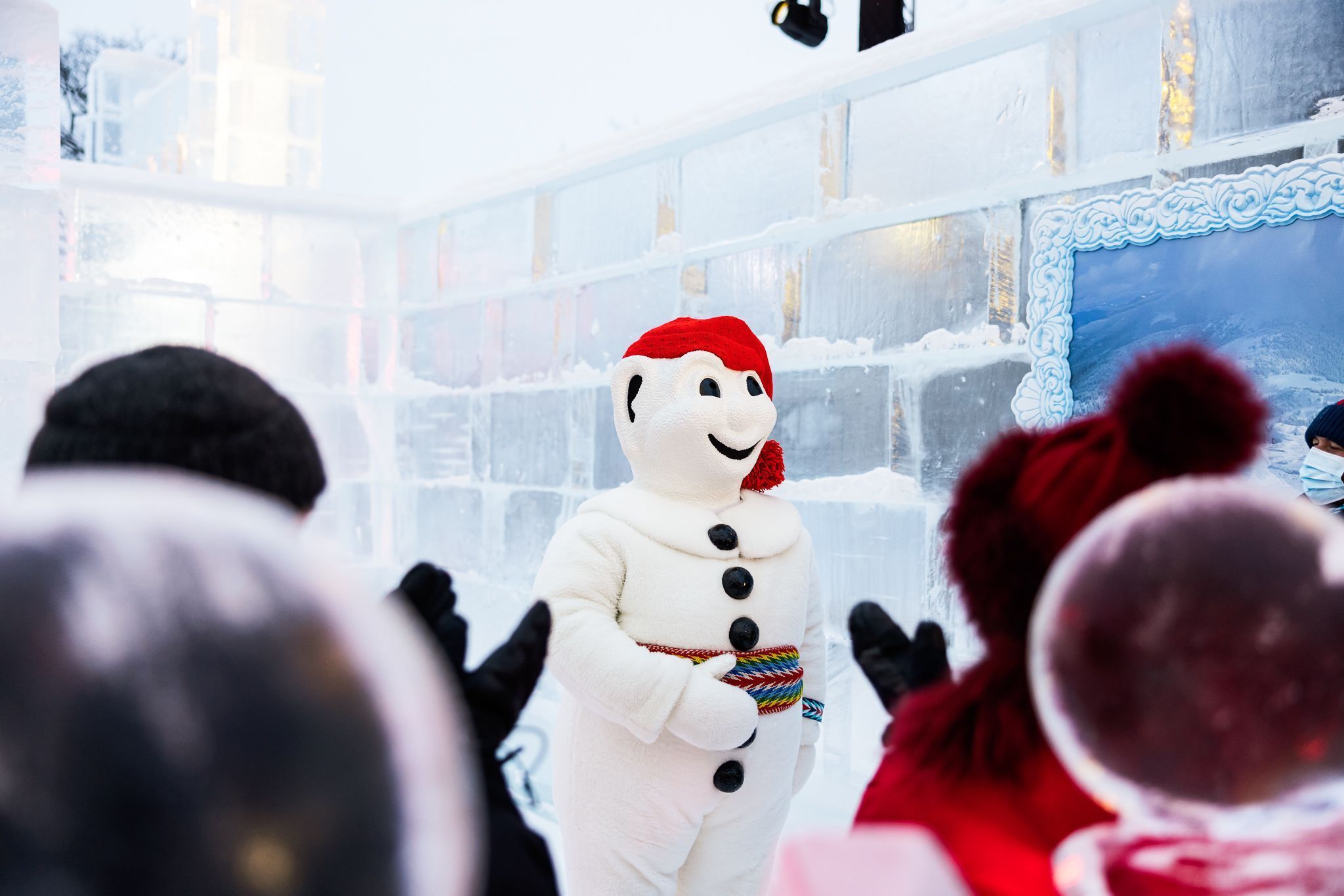 Bonhomme, mascote do Carnaval de Québec • Reprodução/Instagram