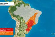 Mapa: veja estados que serão "derretidos" por nova onda de calor sufocante