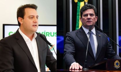 Ratinho Júnior e Sergio Moro