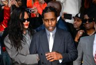 Rihanna reage a julgamento de A$AP Rocky: "A glória pertence a Deus"