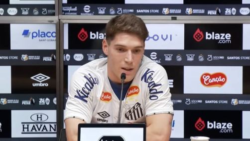 Rollheiser foi apresentado no Santos