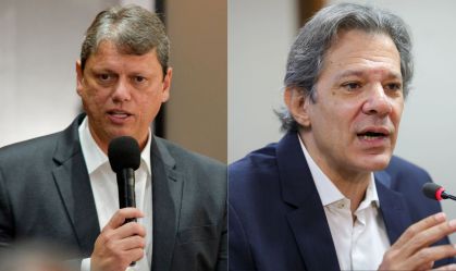 Sem Lula e Bolsonaro, Tarcísio tem vantagem sobre Haddad, diz Atlas