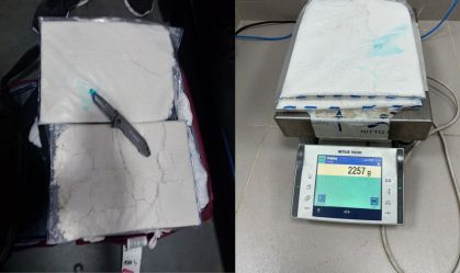 Passageira é presa com mais de 2 kg de cocaína em aeroporto no Pará