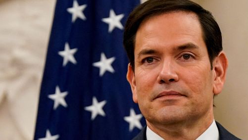 Secretário de Estado dos EUA, Marco Rubio, em Washington.