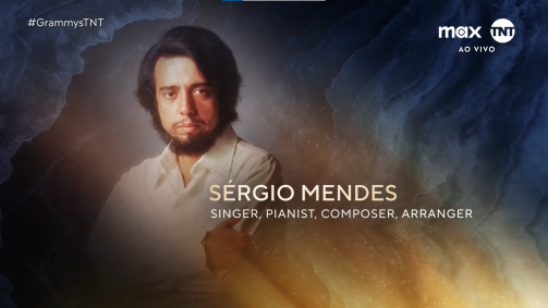 Sergio Mendes foi um dos homenageados na tradicional sessão In Memorian, do Grammy Awards